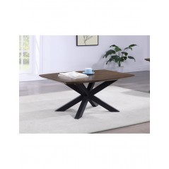 AM Nevada Rectangular Coffee Table Parquet Top